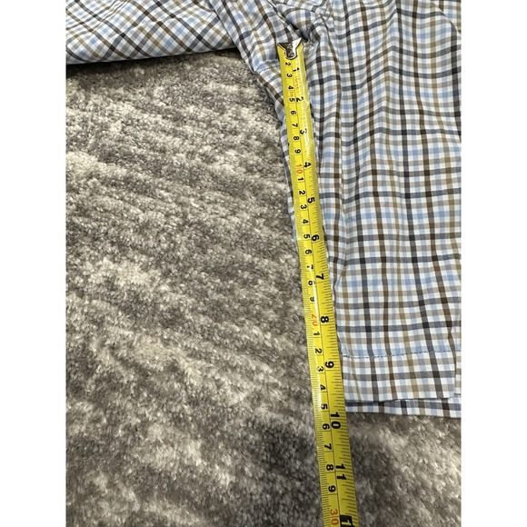 Lot of 2 Tommy Bahama Shorts Mens 32 Gray Blue Chino Flat Front Stretch Casual - Picture 14 of 16